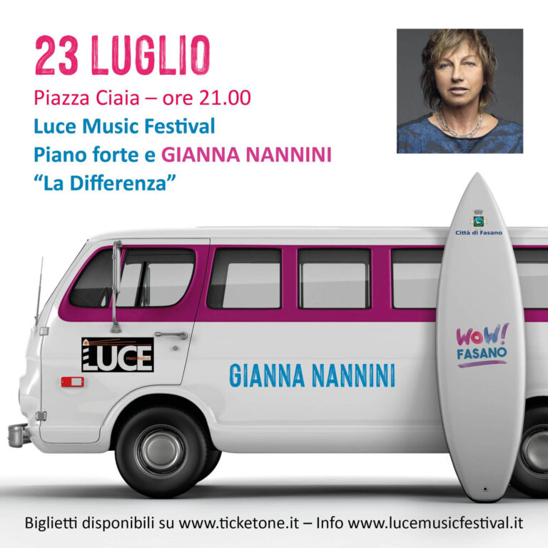 Questa sera Gianna Nannini in concerto in piazza Ciaia - Osservatorio Fasano