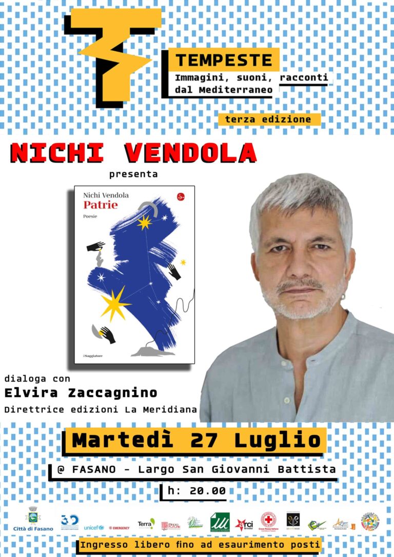 Nichi Vendola a Fasano inaugura la terza edizione di 'Tempeste' - Osservatorio Fasano