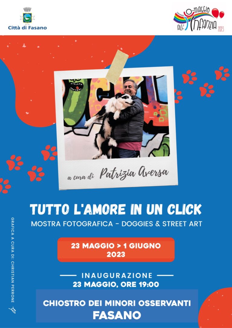 «O-maggio all’infanzia», il 23 maggio parte «Tutto l’amore in un click» «O-maggio all’infanzia», il 23 maggio parte «Tutto l’amore in un click» - Osservatorio Fasano