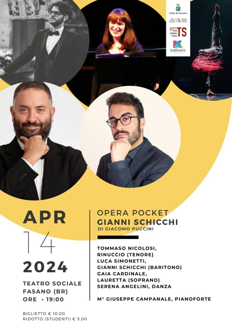 Al Teatro Sociale arriva l’Opera in formato pocket Al Teatro Sociale arriva l’Opera in formato pocket - Osservatorio Fasano