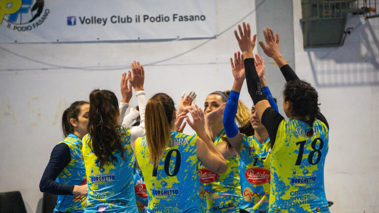 Trasferta difficile per la Pantaleo Podio Volley contro l’Europea 92 Isernia - Osservatorio Fasano