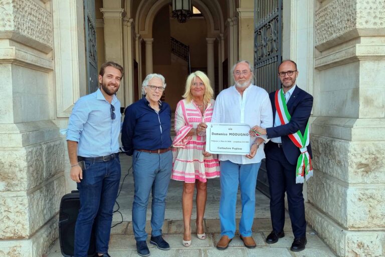 Intitolazioni strade, due vie per Ernest Verner e Domenico Modugno - Osservatorio Fasano