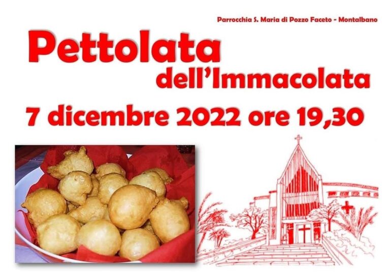 Pettolata dell’Immacolata a Montalbano Pettolata dell'Immacolata a Montalbano - Osservatorio Fasano