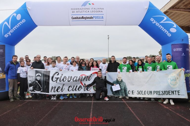 1° Trofeo Giovanni Vinci “CROSS DEL CARO… GNONE”, Premio Giovanni Cardone VIDEO - Osservatorio Fasano
