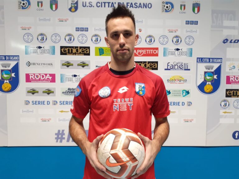 Emmanuel Ignacio Pontet nuovo portiere dell'US Fasano - Osservatorio Fasano