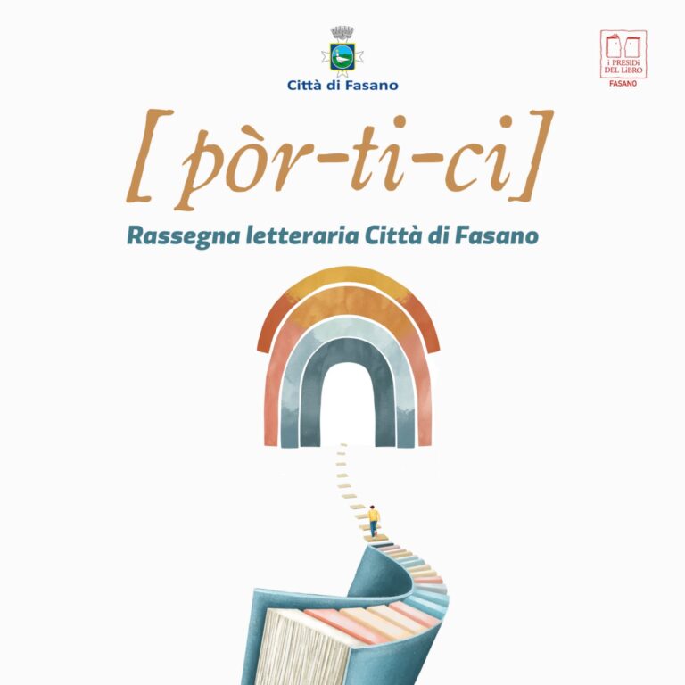 Conferenza stampa di presentazione “Por-ti-ci” Rassegna letteraria Città di Fasano - Osservatorio Fasano