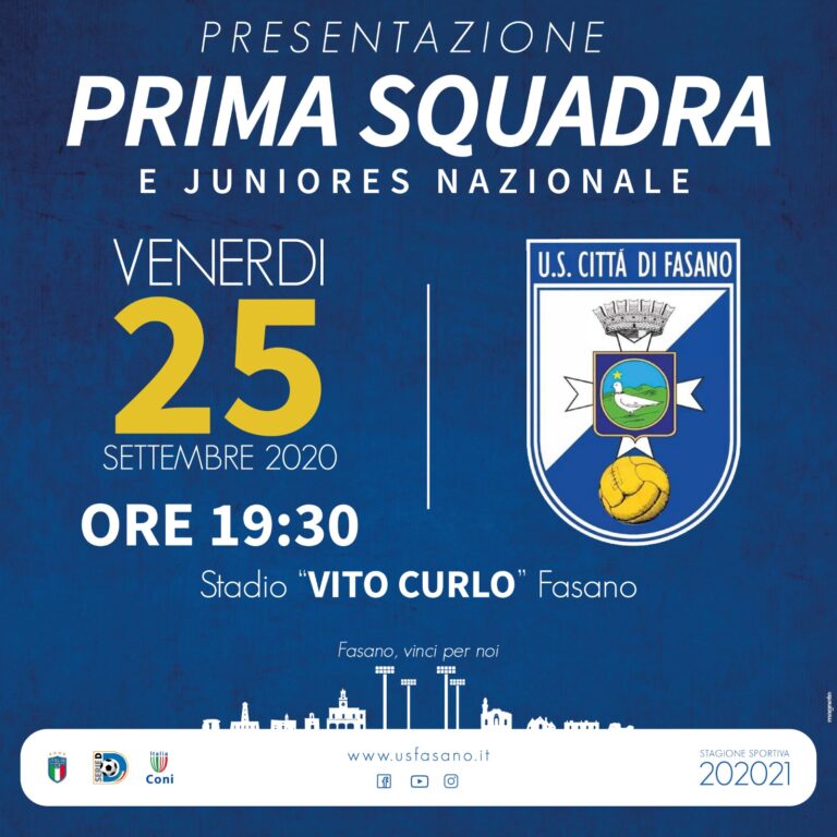 Il Fasano si presenta ai suoi tifosi - Osservatorio Fasano