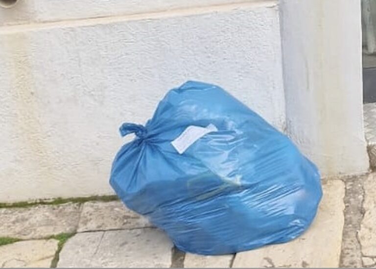 Rifiuto non riciclabile: continuano i controlli a tambur battente - Osservatorio Fasano
