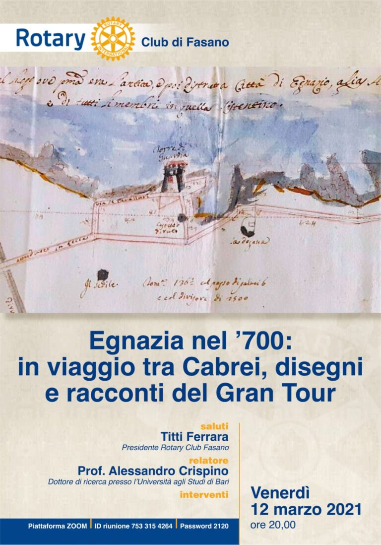 Egnazia nel '700: in viaggio tra Cabrei, disegni e racconti del Gran Tour - Osservatorio Fasano