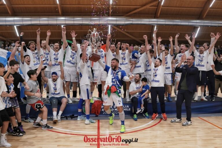La Sidea Group Junior Fasano conquista il quinto scudetto - Osservatorio Fasano