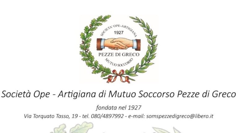 Pezze di Greco, i soci della SOMS chiamati a votare il nuovo direttivo - Osservatorio Fasano