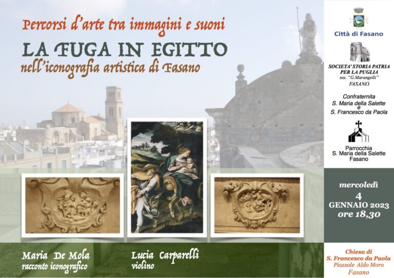 'La fuga dall'Egitto nell'iconografia artistica di Fasano' - Osservatorio Fasano