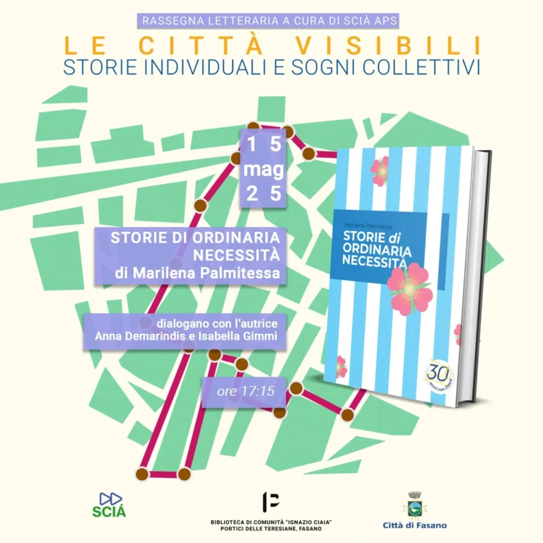 “Storie di ordinaria necessità”, il libro che racconta l’esperienza di un’assistente sociale nell’accoglienza dei minori “Storie di ordinaria necessità”, il libro che racconta l’esperienza di un’assistente sociale nell’accoglienza dei minori - Osservatorio Fasano