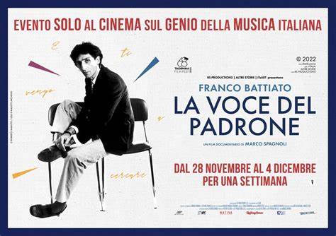 ‘Franco Battiato – La voce del padrone’ al Cinema Kennedy 'Franco Battiato – La voce del padrone' al Cinema Kennedy - Osservatorio Fasano