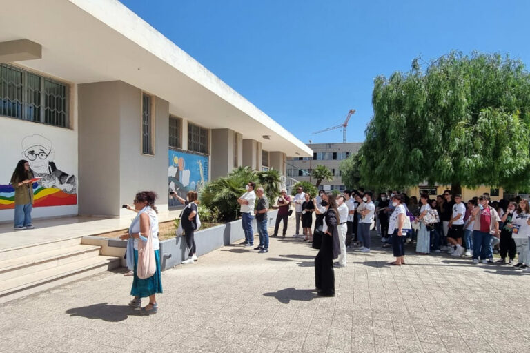 Un murales per Tonio Leone al «da Vinci» VIDEO - Osservatorio Fasano