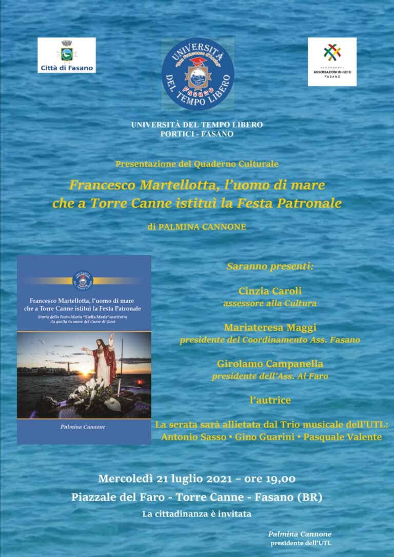 L'UTL al Faro di Torre Canne - Osservatorio Fasano