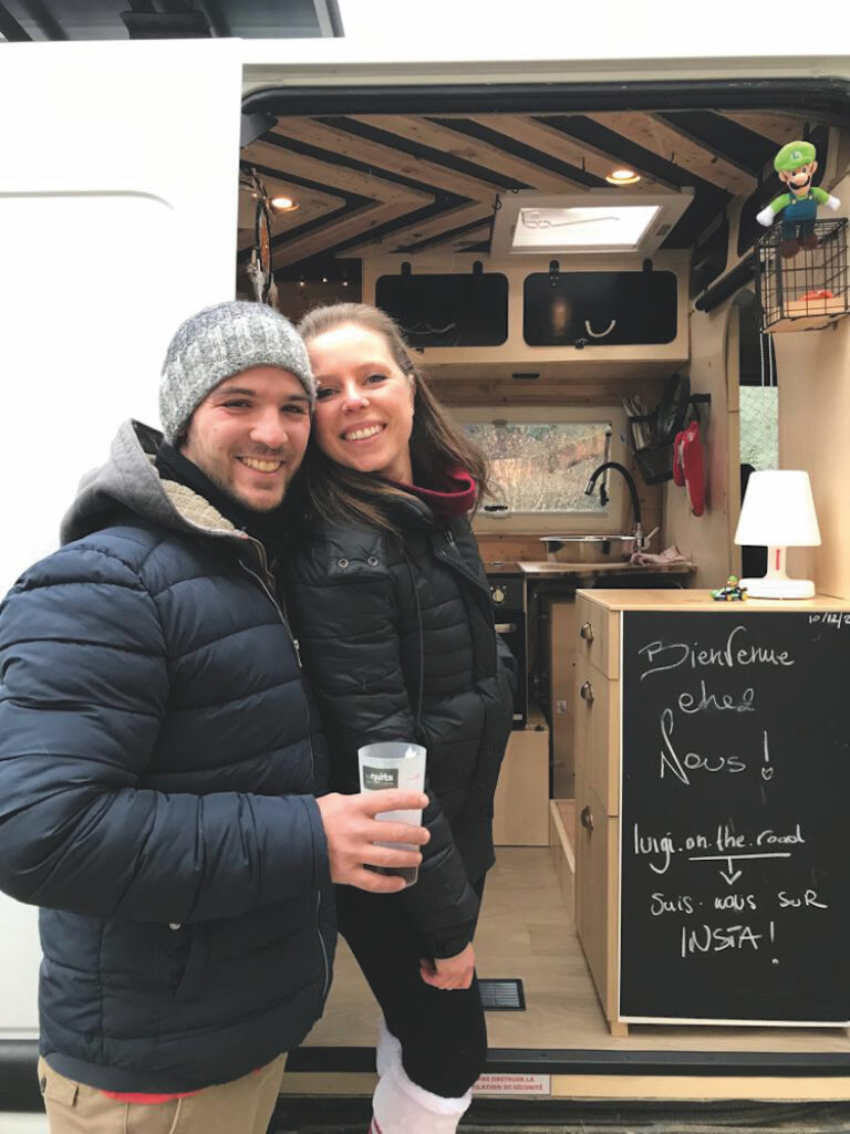 Valentina e Clément, un sogno e un caravan - Osservatorio Fasano