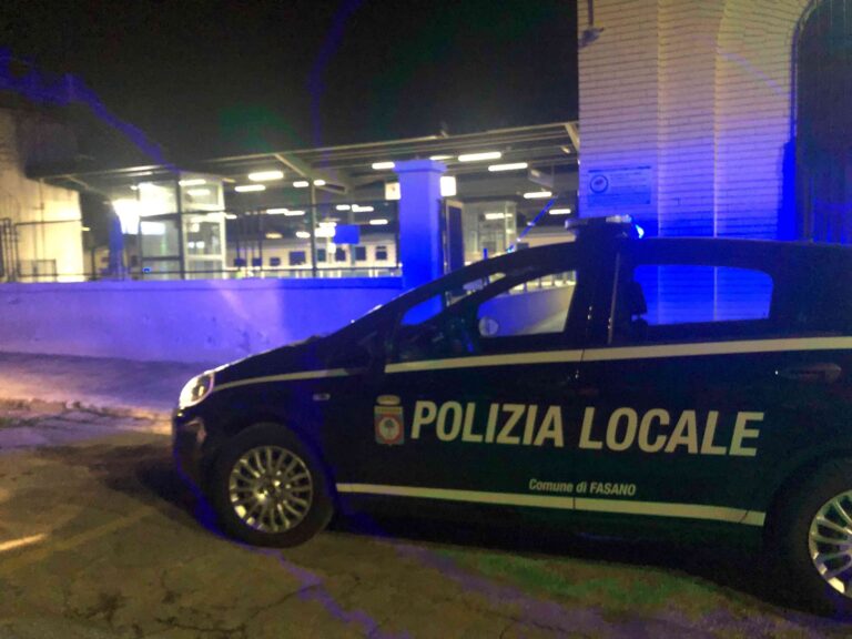 Polizia Locale di Fasano: controlli straordinari notturni - Osservatorio Fasano