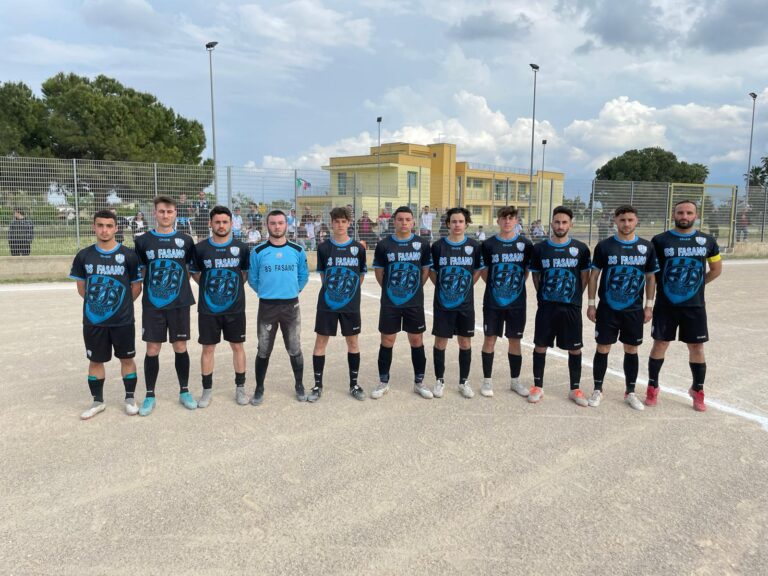 La Bs Fasano scrive la storia: batte 2-3 la Virtus Mesagne e vince il campionato di Terza Categoria - Osservatorio Fasano