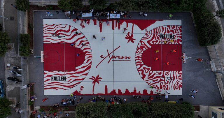 Il campetto polivalente della Parrocchia La Salette diventa un’opera d’arte VIDEO - Osservatorio Fasano