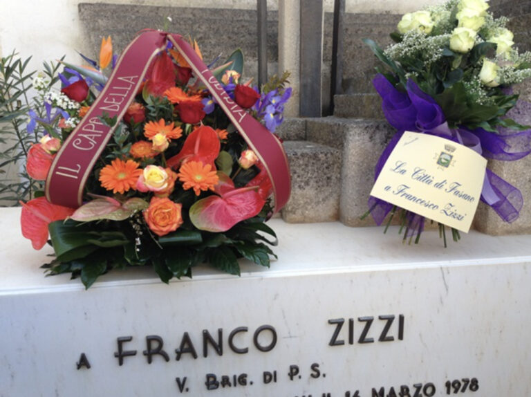 Fasano non dimentica Francesco Zizzi, 43 anni dopo la strage di via Fani Fasano non dimentica Francesco Zizzi, 43 anni dopo la strage di via Fani - Osservatorio Fasano