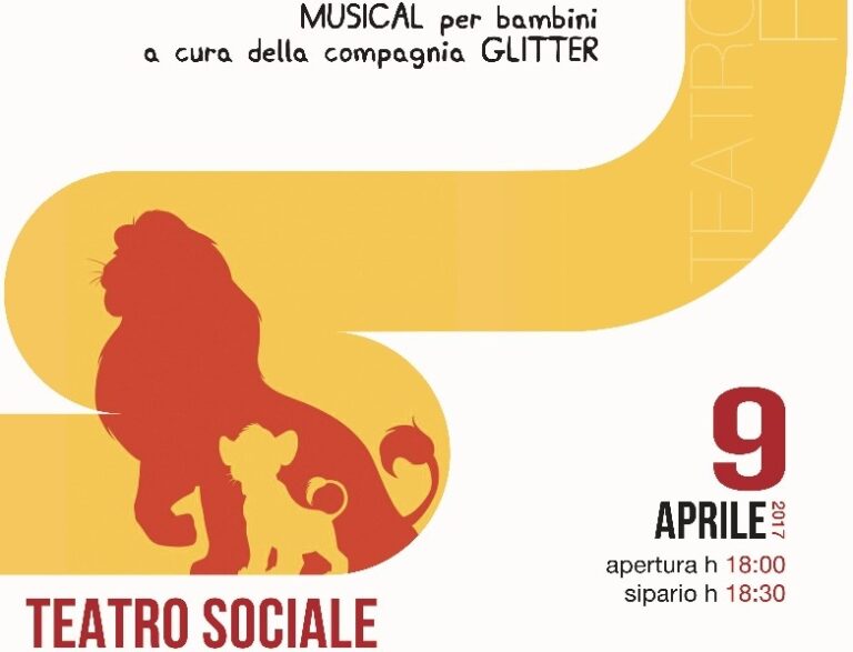 Teatro Famiglia: in scena a Fasano ‘Simba’, il musical del ‘Re Leone’ Teatro Famiglia: in scena a Fasano 'Simba', il musical del 'Re Leone' - Osservatorio Fasano