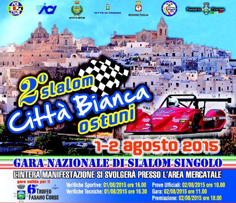 La Fasano Corse tra Cronoscalate, Trofeo e Slalom La Fasano Corse tra Cronoscalate, Trofeo e Slalom - Osservatorio Fasano
