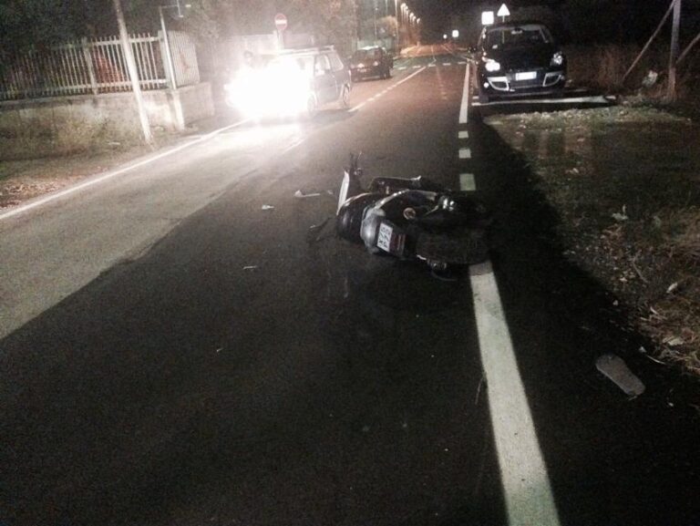 Moto investe padre e figlio a Montalbano - Osservatorio Fasano