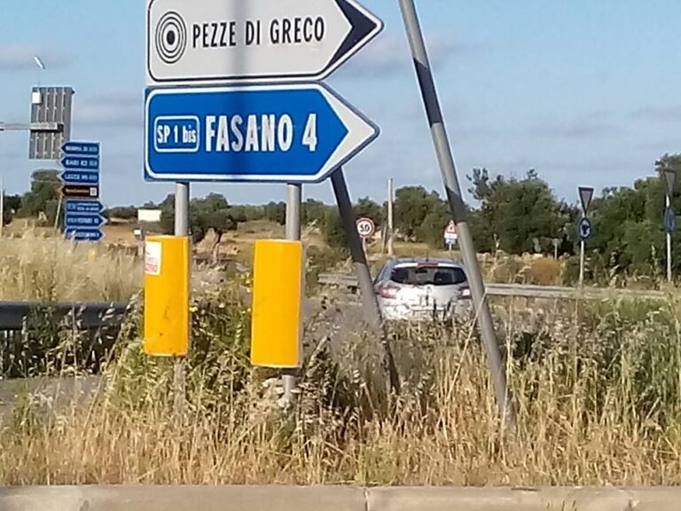 Scarsa visibilità sulla grande rotatoria della circonvallazione di Pezze di Greco: interviene Zizzi - Osservatorio Fasano