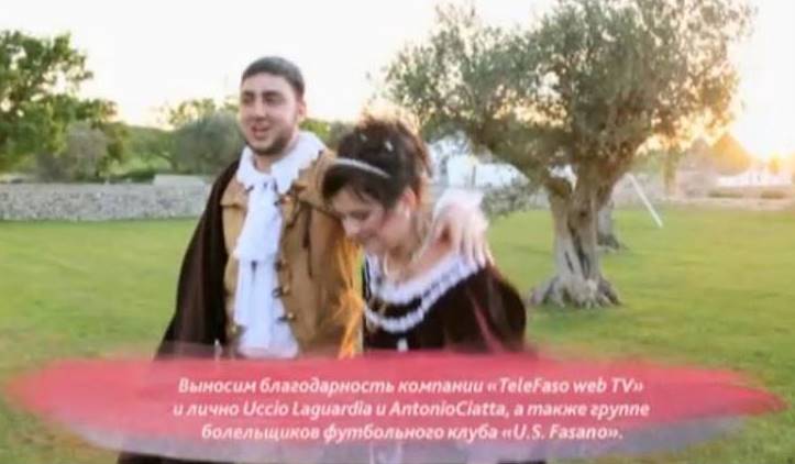 Grande successo per la puntata pugliese del reality show russo ‘Zhanna pozheni’ Grande successo per la puntata pugliese del reality show russo 'Zhanna pozheni' - Osservatorio Fasano