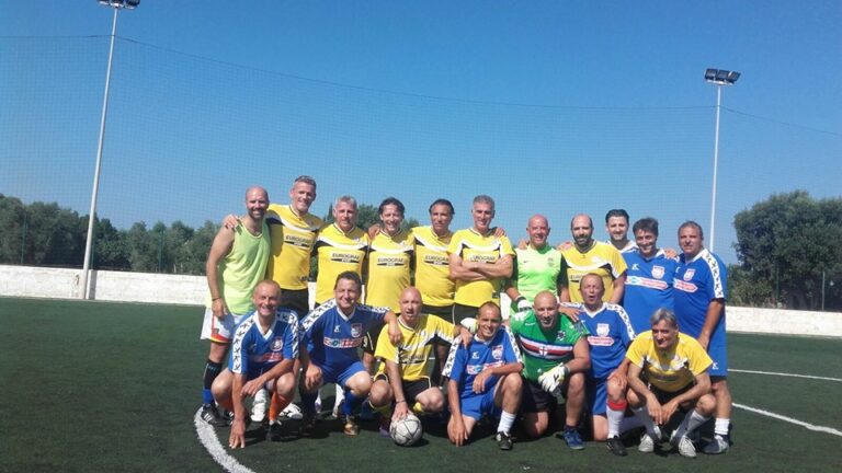 A Savelletri partitella tra amici con Checco Zalone e Mauro Tassotti - Osservatorio Fasano