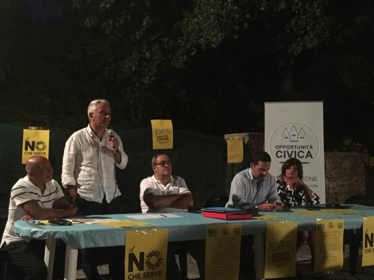 Gaetano Quagliarello a Selva di Fasano per il ‘No’ al Referendum Gaetano Quagliarello a Selva di Fasano per il 'No' al Referendum - Osservatorio Fasano