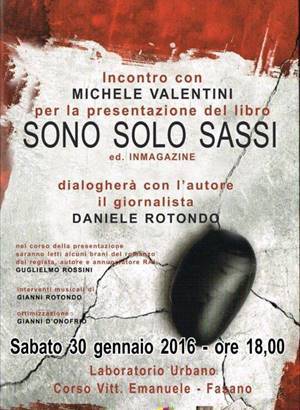 A Fasano la presentazione del libro di Michele Valentini A Fasano la presentazione del libro di Michele Valentini - Osservatorio Fasano