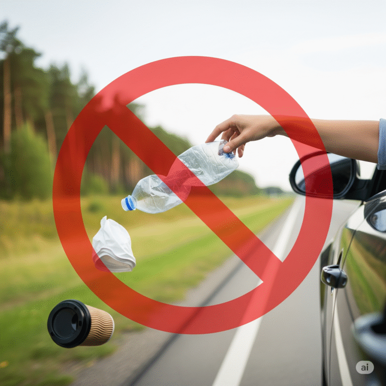 Addio al "lancio libero" dal finestrino: ora si paga caro, molto caro! - Osservatorio Fasano