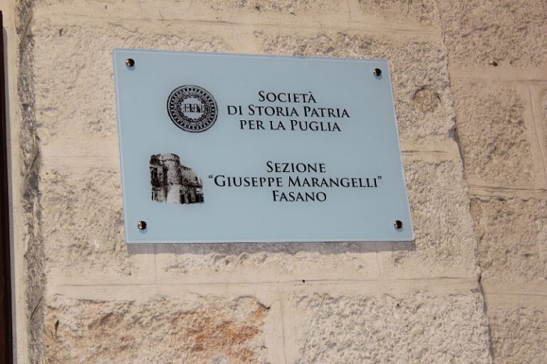 Fasano elogia la figura di Giuseppe Marangelli Fasano elogia la figura di Giuseppe Marangelli - Osservatorio Fasano