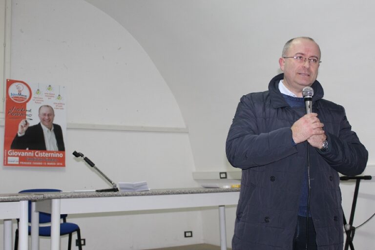 Giovanni Cisternino: 'Concentriamoci sulle buche del governo cittadino' - Osservatorio Fasano