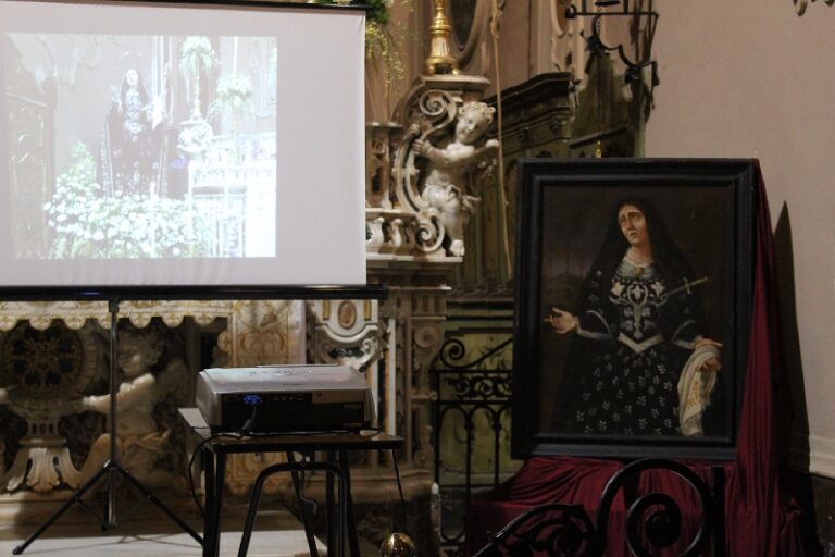 Presentato il dipinto della Madonna Addolorata nella chiesa del Purgatorio di Fasano Presentato il dipinto della Madonna Addolorata nella chiesa del Purgatorio di Fasano - Osservatorio Fasano
