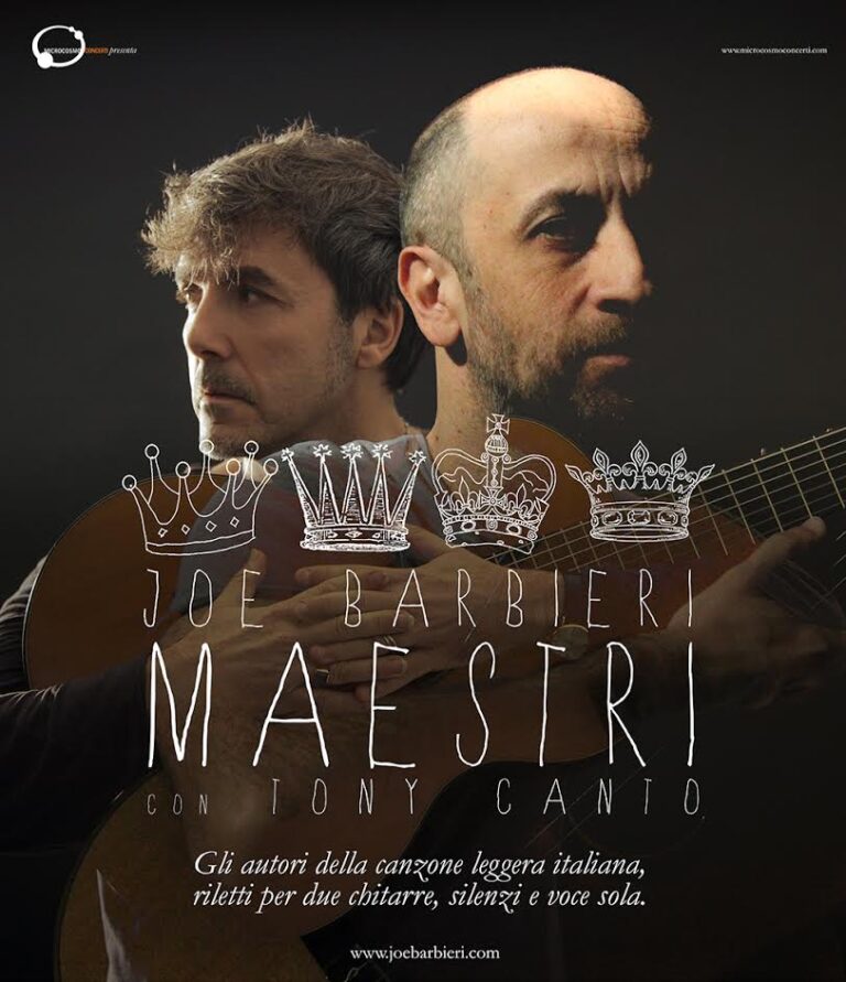 Joe Barbieri e Tony Canto omaggiano i cantautori italiani al Teatro Sociale di Fasano Joe Barbieri e Tony Canto omaggiano i cantautori italiani al Teatro Sociale di Fasano - Osservatorio Fasano