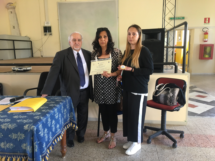 Dal I circolo medaglia a Sante Quaranta Dal I circolo medaglia a Sante Quaranta - Osservatorio Fasano