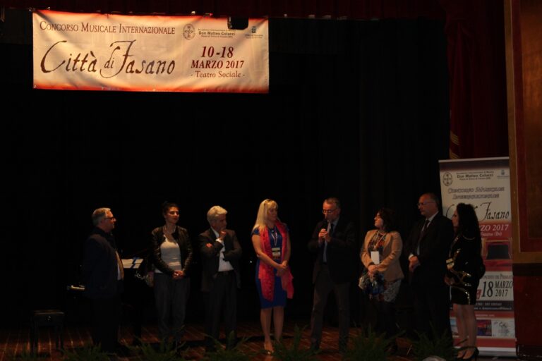 Il concorso musicale ‘Città di Fasano’ si presenta alla città e agli ospiti stranieri Il concorso musicale 'Città di Fasano' si presenta alla città e agli ospiti stranieri - Osservatorio Fasano