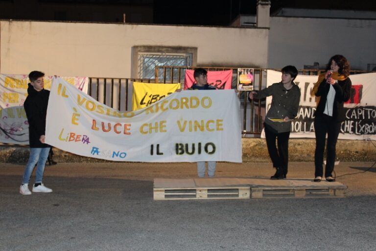 A Fasano una luce per le vittime della mafia - Osservatorio Fasano