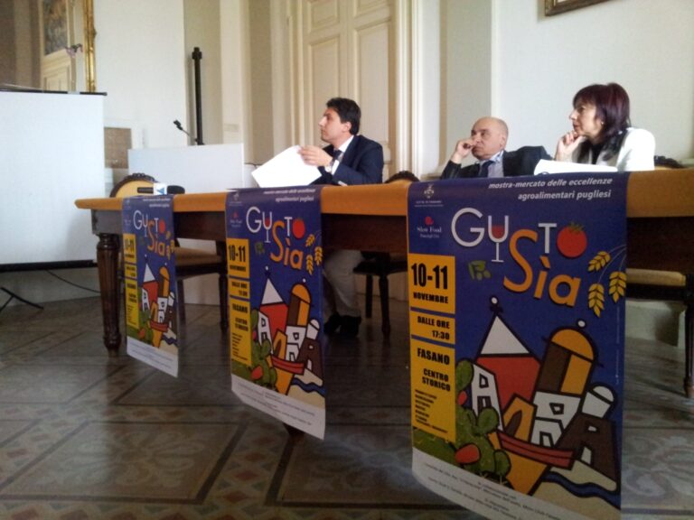 Presentata oggi la due-giorni “GustoSia” - Osservatorio Fasano