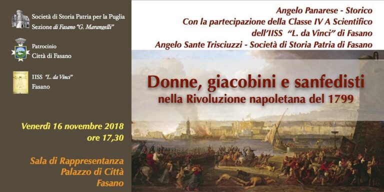 Donne Giacobini e sanfedisti nella Rivoluzione Napoletana del 1799 - Osservatorio Fasano