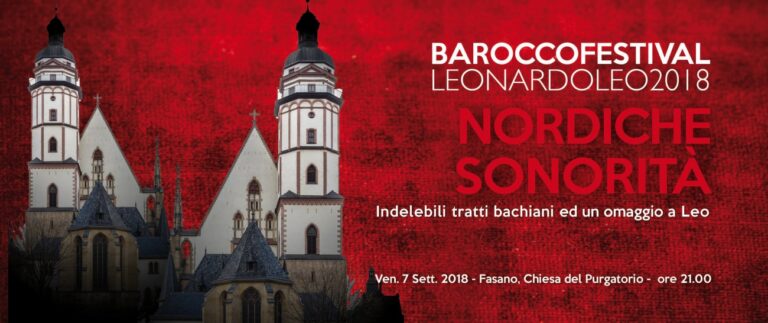 Il Barocco Festival ‘Leonardo Leo’ fa tappa a Fasano Il Barocco Festival 'Leonardo Leo' fa tappa a Fasano - Osservatorio Fasano