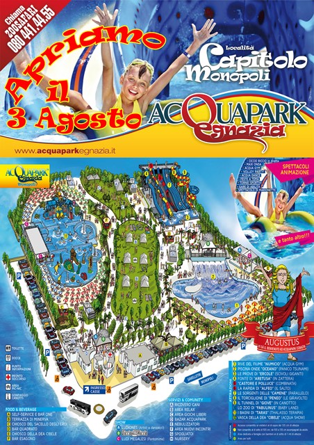 E’ ufficiale: aprirà il 3 agosto il nuovo parco acquatico tra Fasano e Monopoli E' ufficiale: aprirà il 3 agosto il nuovo parco acquatico tra Fasano e Monopoli - Osservatorio Fasano