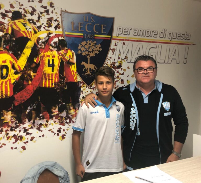 Quota dieci alla BS Fasano: Alessandro Angelini firma con il Lecce - Osservatorio Fasano