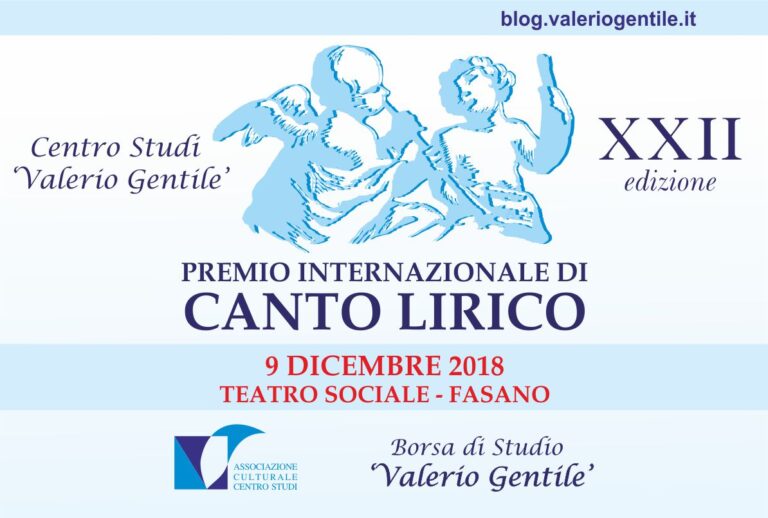 XXII Premio Internazionale di Canto Lirico - Osservatorio Fasano