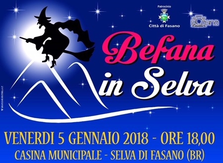 Alla Selva di Fasano arriva la Befana con tanto di villaggio e regali Alla Selva di Fasano arriva la Befana con tanto di villaggio e regali - Osservatorio Fasano