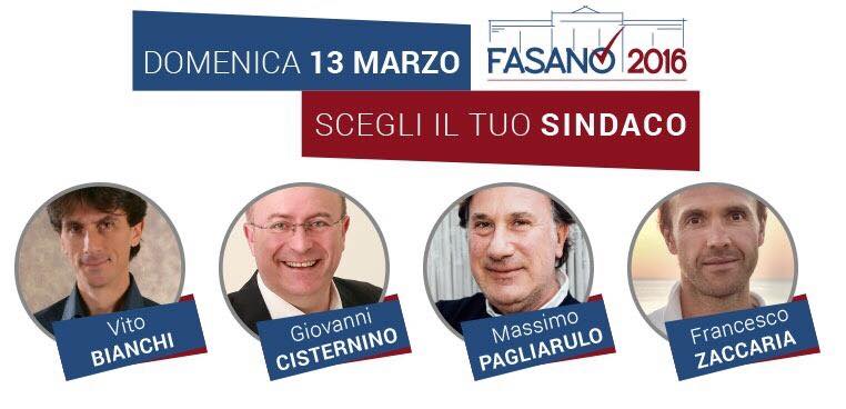 E’ il gran giorno delle primarie ‘Fasano 2016’: il centrosinistra sceglie il suo candidato E' il gran giorno delle primarie 'Fasano 2016': il centrosinistra sceglie il suo candidato - Osservatorio Fasano