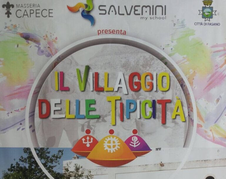 A Masseria Capece arriva il ‘Villaggio delle tipicità’ grazie all’Alberghiero di Fasano A Masseria Capece arriva il 'Villaggio delle tipicità' grazie all'Alberghiero di Fasano - Osservatorio Fasano